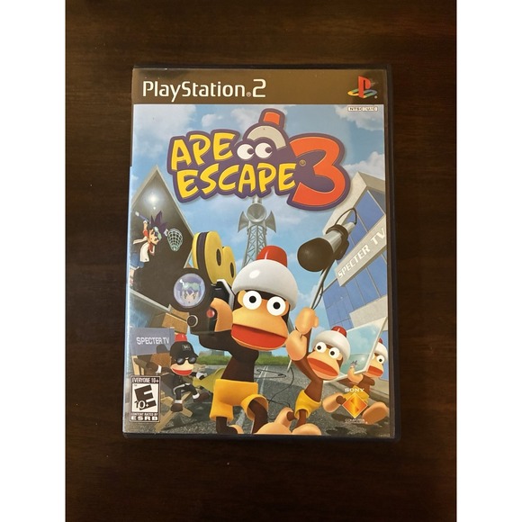 Other - Ape Escape 3 (PS2, 2006) CIB - Very Good - Clean disc & Registration Card